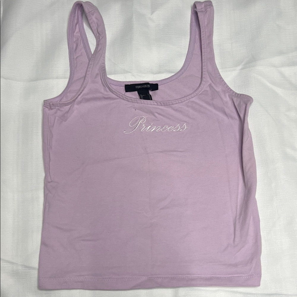 Forever 21  'Princess' Cropped Tank